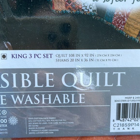 King Boho Quilt - Picture 2 of 5